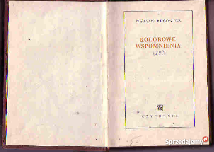 3647 KOLOROWE WSPOMNIENIA WACŁAW ROGOWICZ BI Czyrna sprzedam
