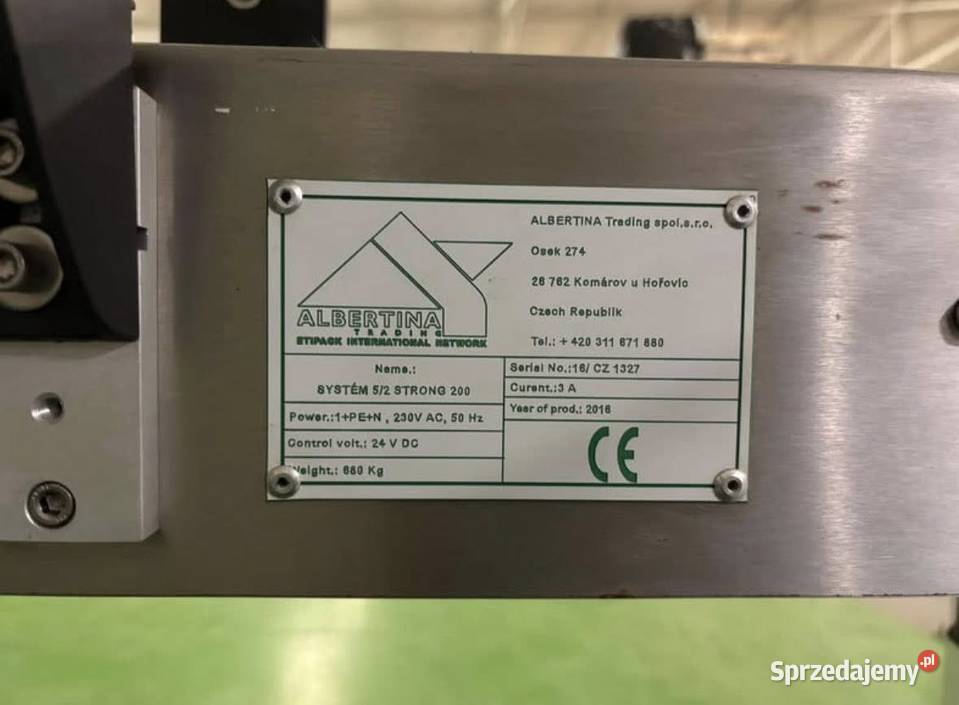 Linia produkcyjna Albertina Biznes i Przemysł Stalowa Wola sprzedam