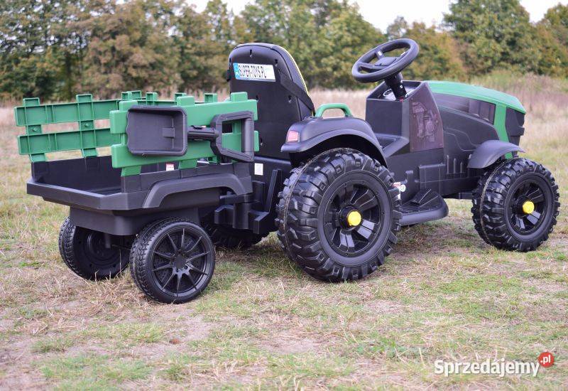 Autko na akumulator WIELKI TRAKTOR Z PRZYCZEPĄ Myszków sprzedam