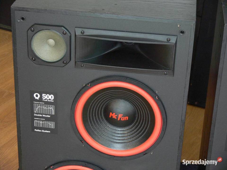 Kolumny imprezowe Profi Q500 300500 wat WYSYŁKA Słuchawki i głośniki podkarpackie Jasło