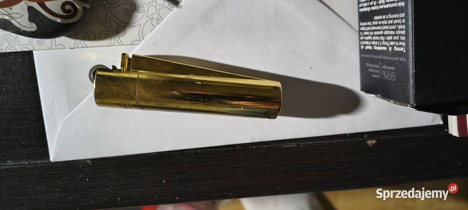 Zloty metalowy clipper Warszawa