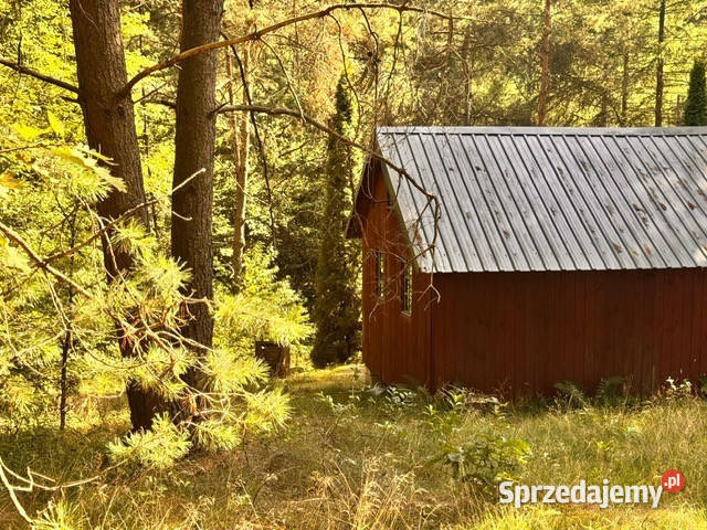 ładna działka z domkiem Kaszuby pomorskie Zdunowice