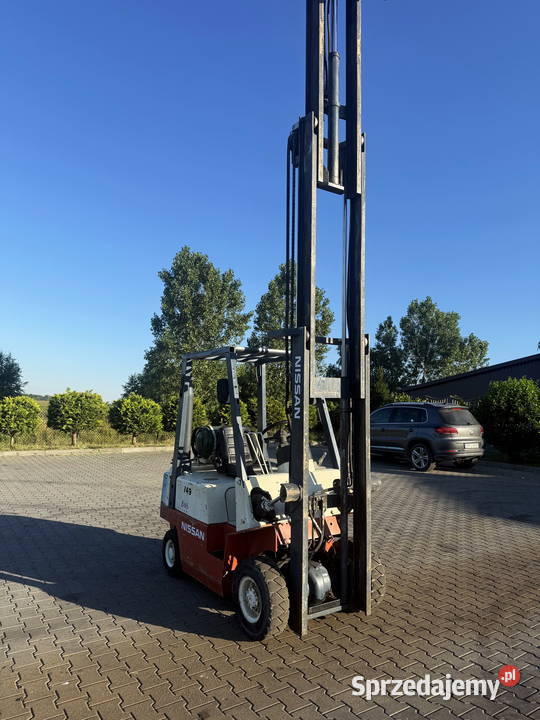 wózek widłowy NISSAN FG18 LPG 1800 Triplex 475m Działoszyn