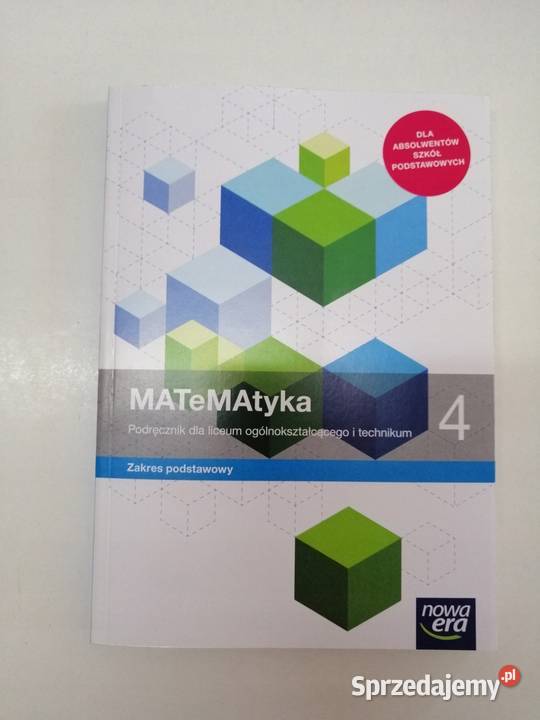MATeMAtyka 4 matematyka sprzedam