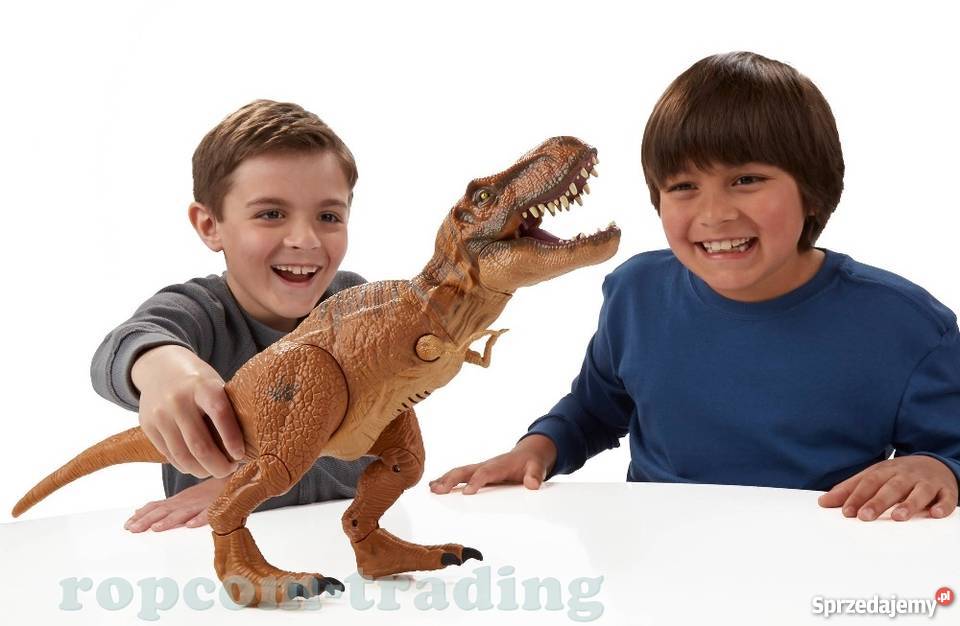 Duży Dinozaur TYRANOZAUR Interaktywny Dźwięk Mogilany