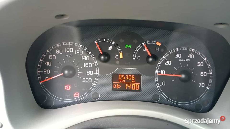 Fiat Panda II 12 klimatyzacja ABS wspomaganie aluminiowe felgi pomorskie