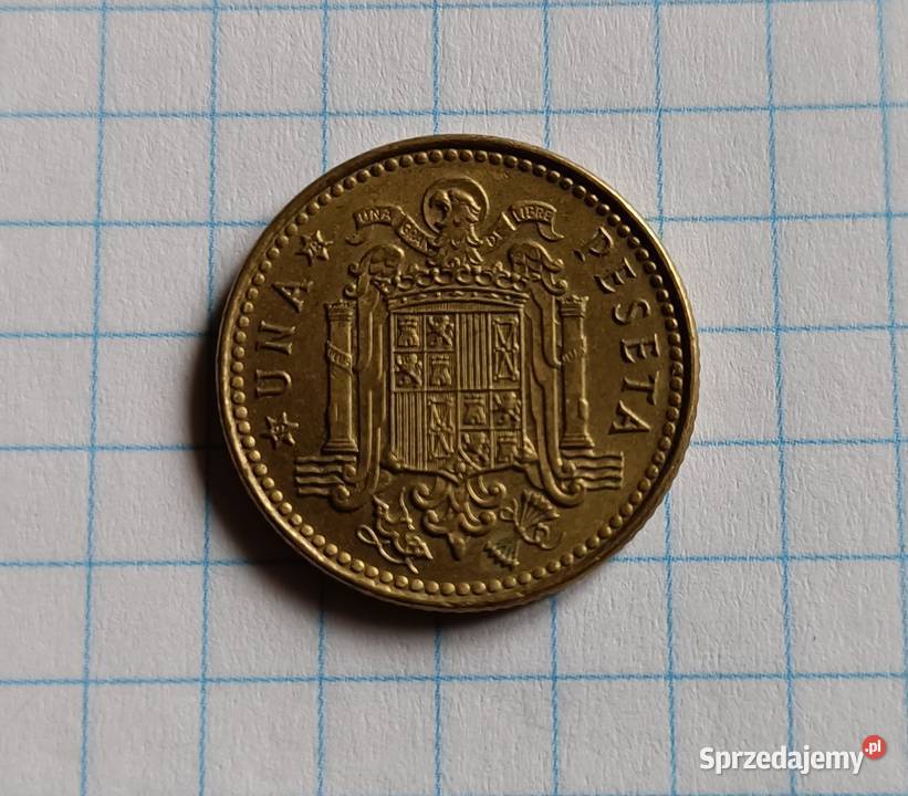 1 PESETA UNA PESETA 19751978 HISZPANIA Piszczac