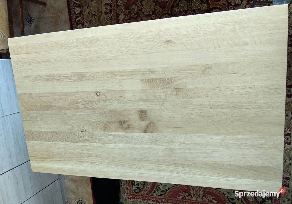 Stół dębowy loftowy industrialny pokój jadalnia Balin