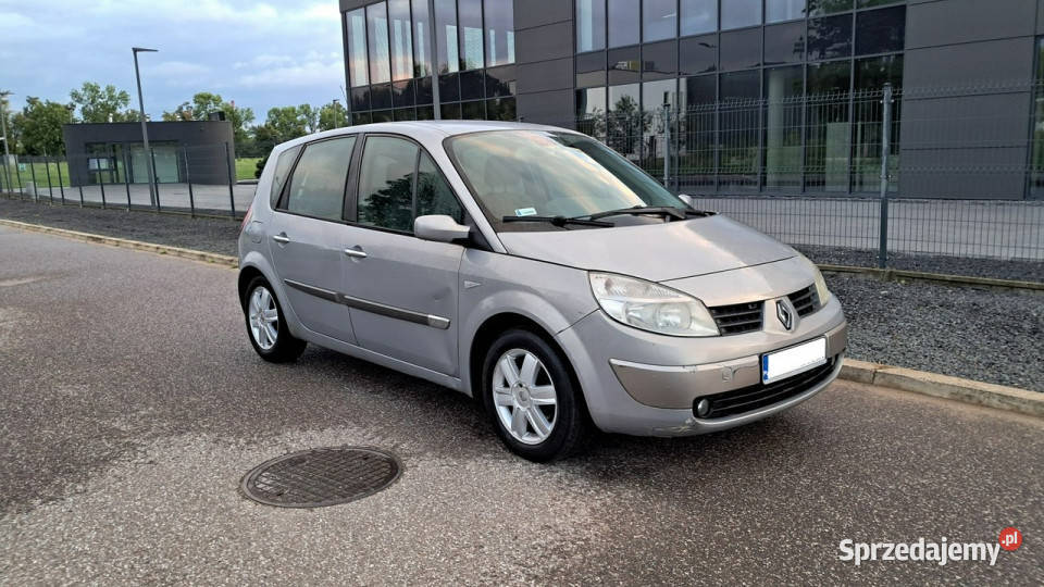 Renault Scenic II 15dci 101 2004r 2wł Klima Pabianice