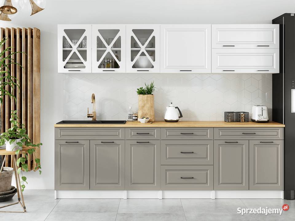 Kuchnia TURID 26 m BIAŁY MAT DENIM MAT małopolskie Brody sprzedam