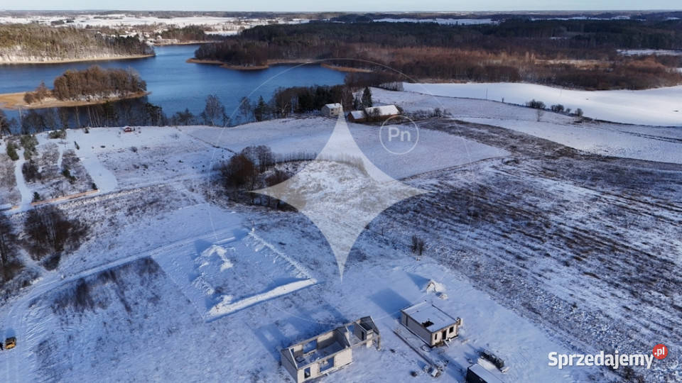 Działka budowlana z dostępem do jeziora plaża Sprzedaż Kukówko