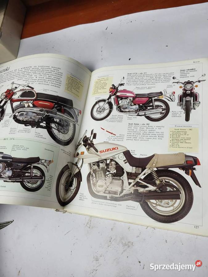 KSIĘGA MOTOCYKLI HUGO WILSON śląskie Rybnik