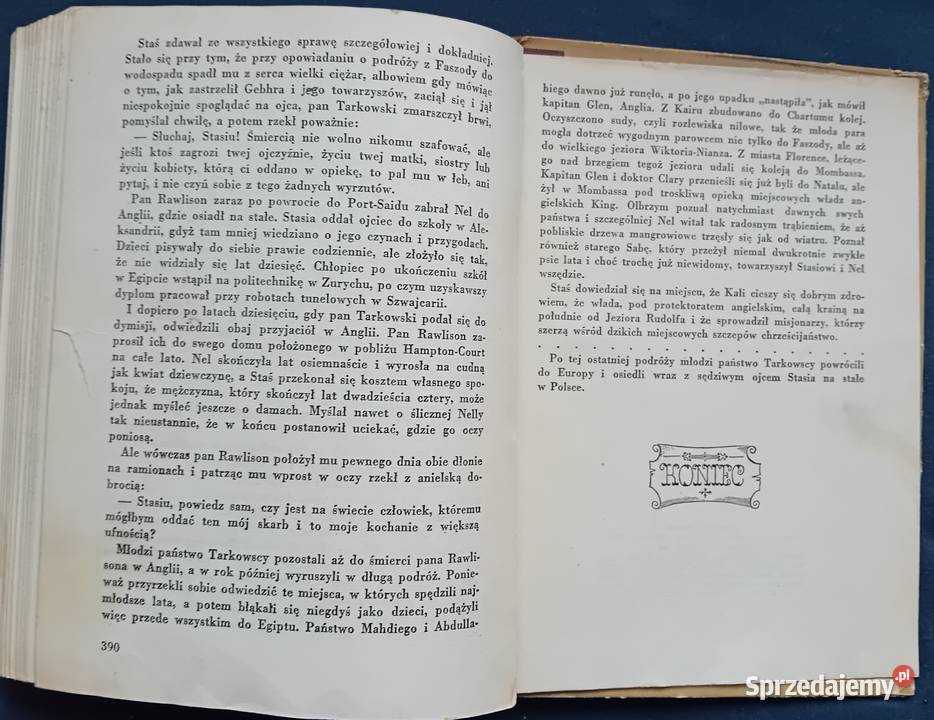 Henryk Sienkiewicz W pustyni i w puszczy PIW wielkopolskie Koźminek