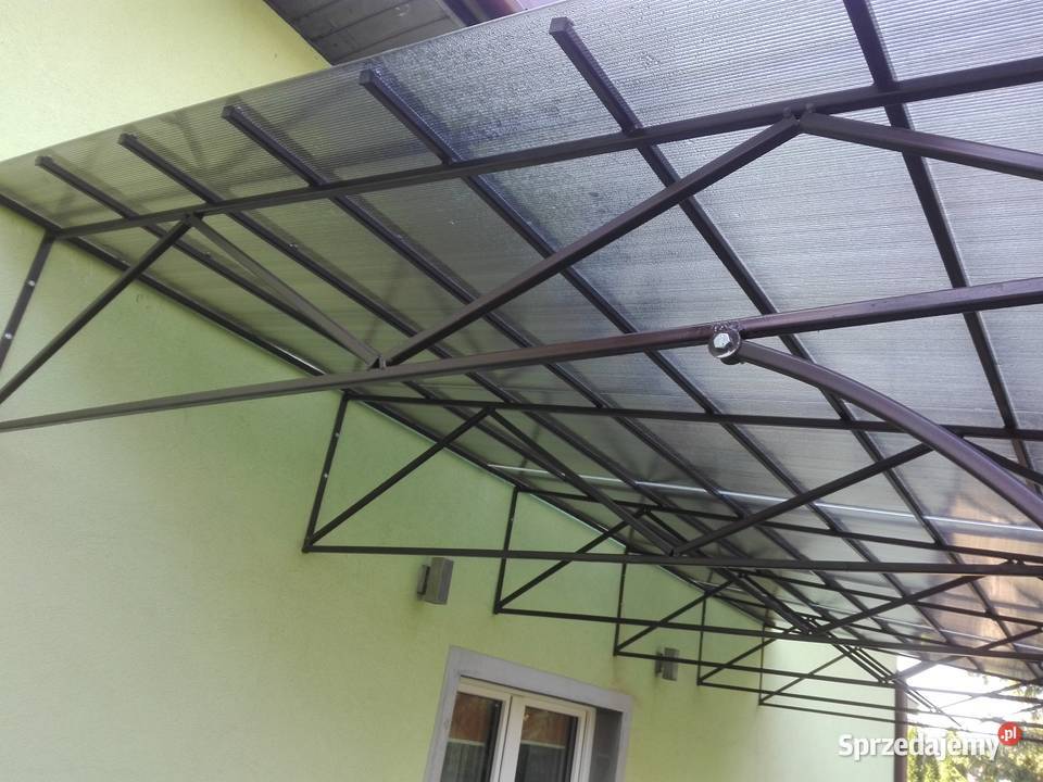 Daszek dach markiza zadaszenie drzwi okna schody Dom i Ogród podkarpackie Kolbuszowa Dolna