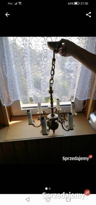 Sprzedam żyrandol Antyki Łódź