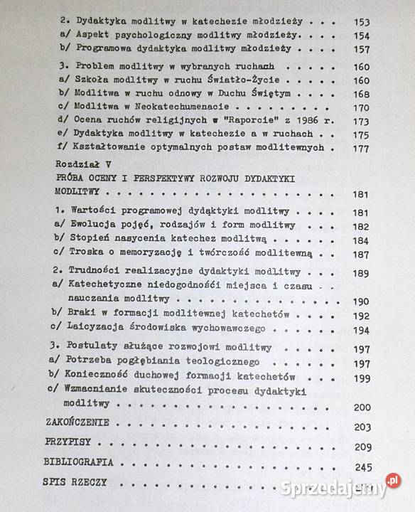 Katechetyczna dydaktyka modlitwy Stanisław Rok wydania 1989 lubelskie Chełm