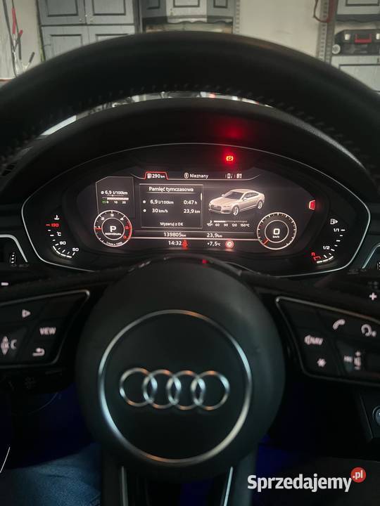 Audi A5 polski salon niski przebieg właściciela Rok produkcji 2019 świętokrzyskie Ostrowiec Świętokrzyski