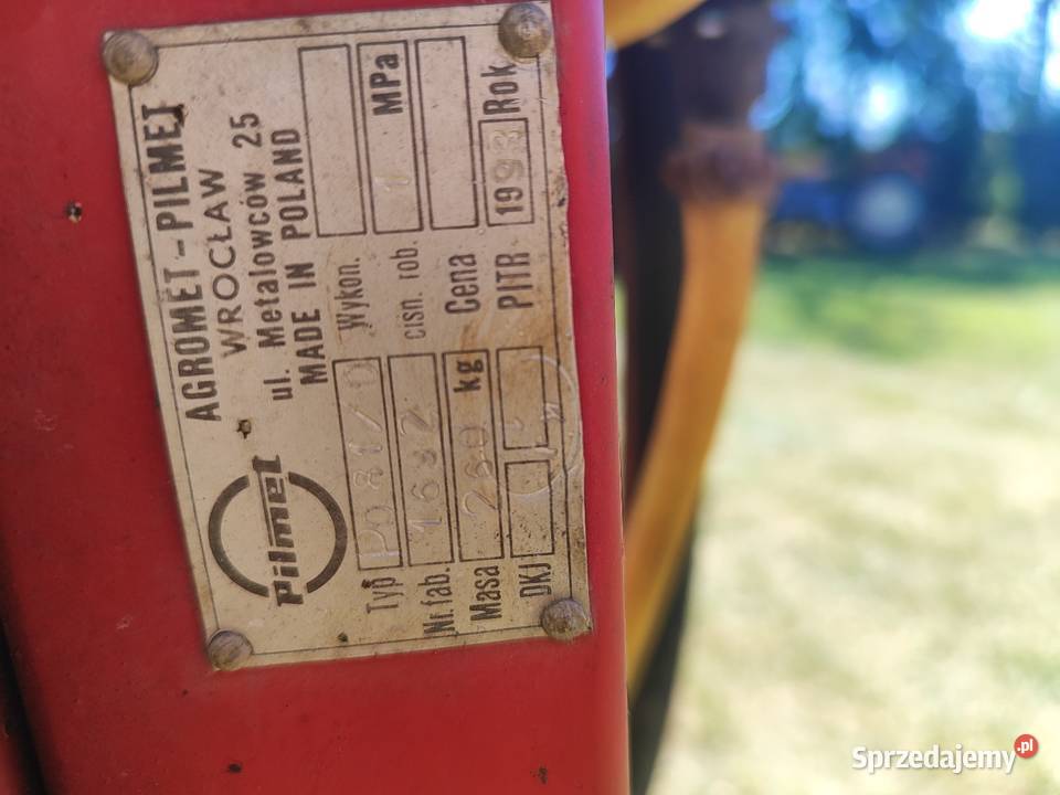 Opryskiwacz Pilmet 412lm