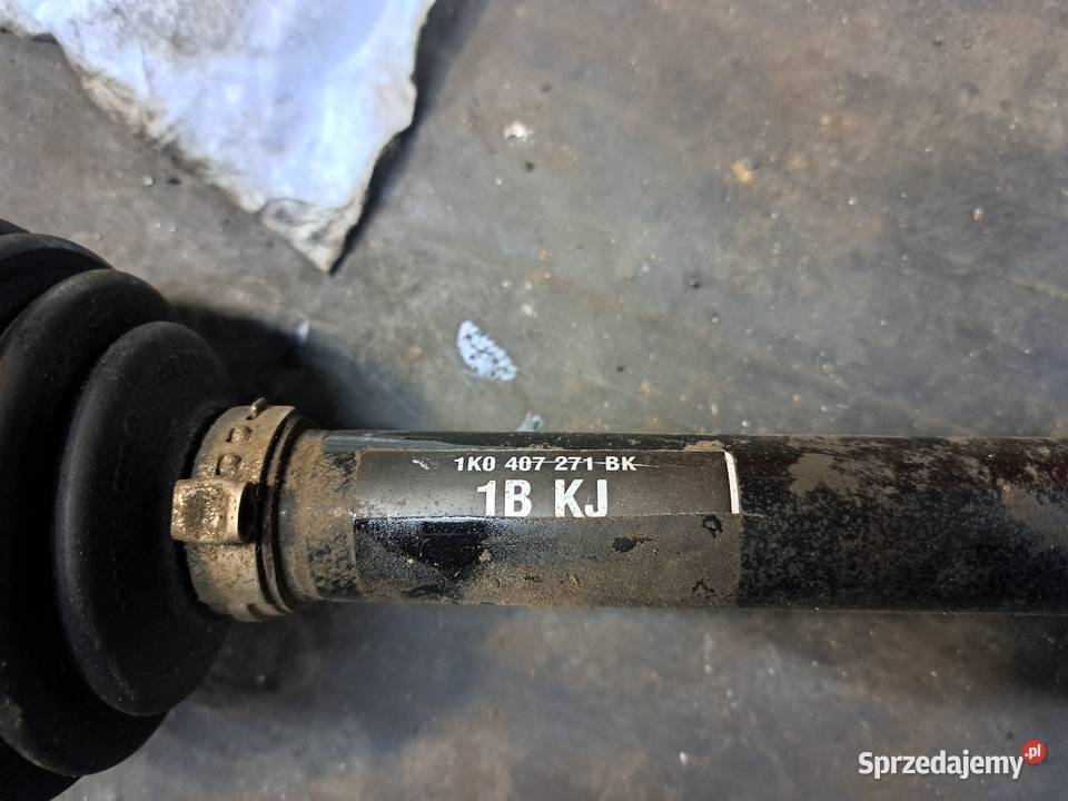 Półoś golf 7 a38v 5q0407272B 1k0407271bk Wrocław