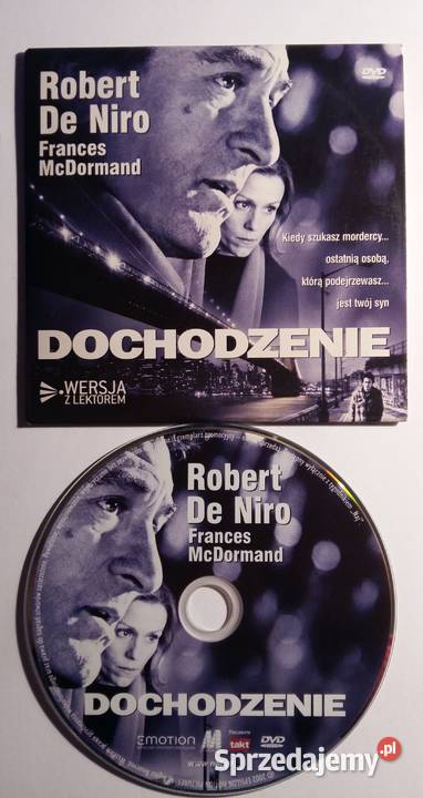 Dvd Dochodzenie Robert De NiroFrances McDormand łódzkie Łódź