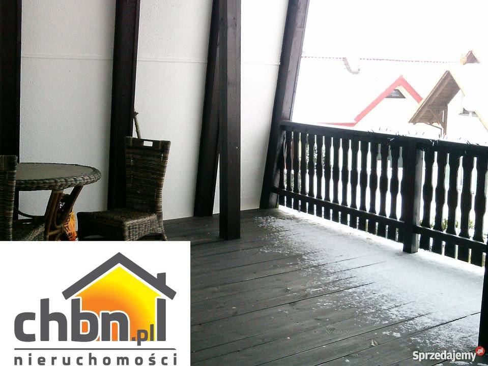 dom z widokiem na jezioro balkon Domy pomorskie Chojnice