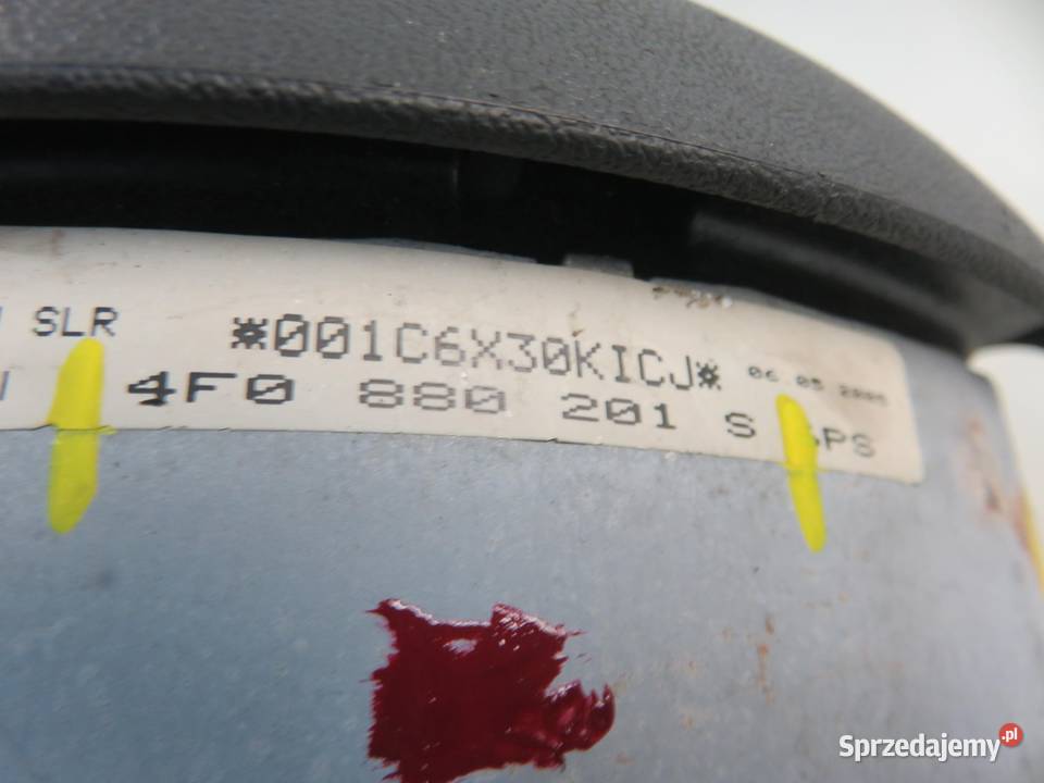 PODUSZKA KIEROWCY AUDI A6 C6 4F0880201S