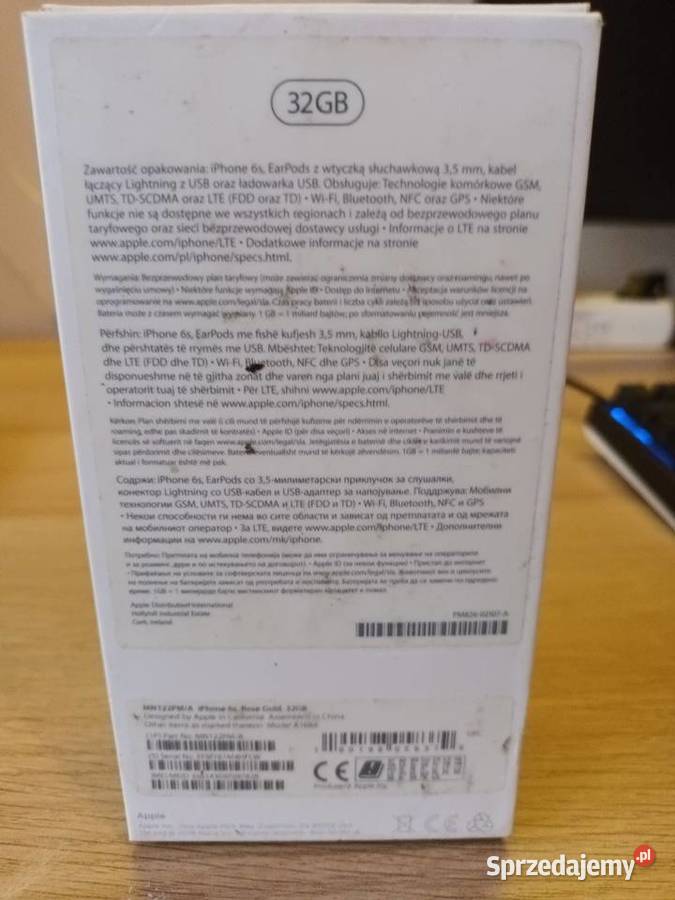 Iphone 6s rozbity działa małopolskie Kraków