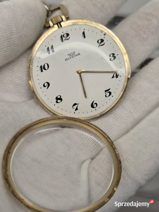 Kieszonkowy pocket watch Glycine Chorzów