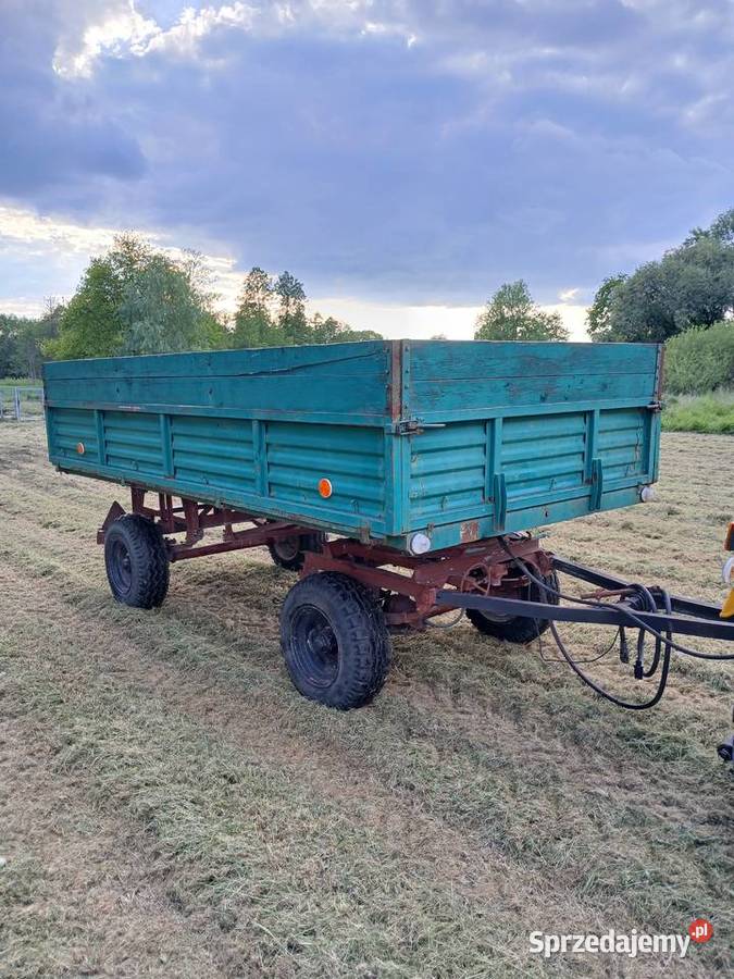 Przyczepa wywrotka d732 nieuszkodzony Rzgów