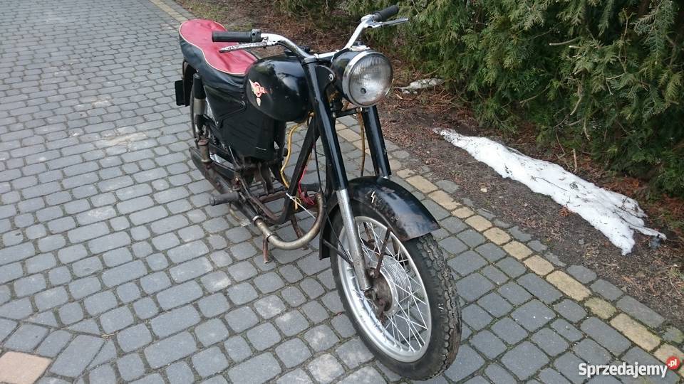 WSK 125 M06B1 1969 Rama bez silnika Ryki