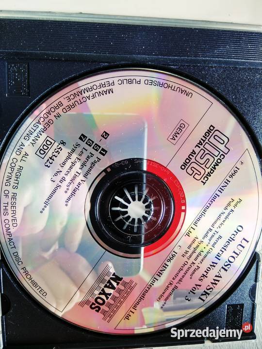 Symphony 3 Lutosławski muzyka cd Warszawa
