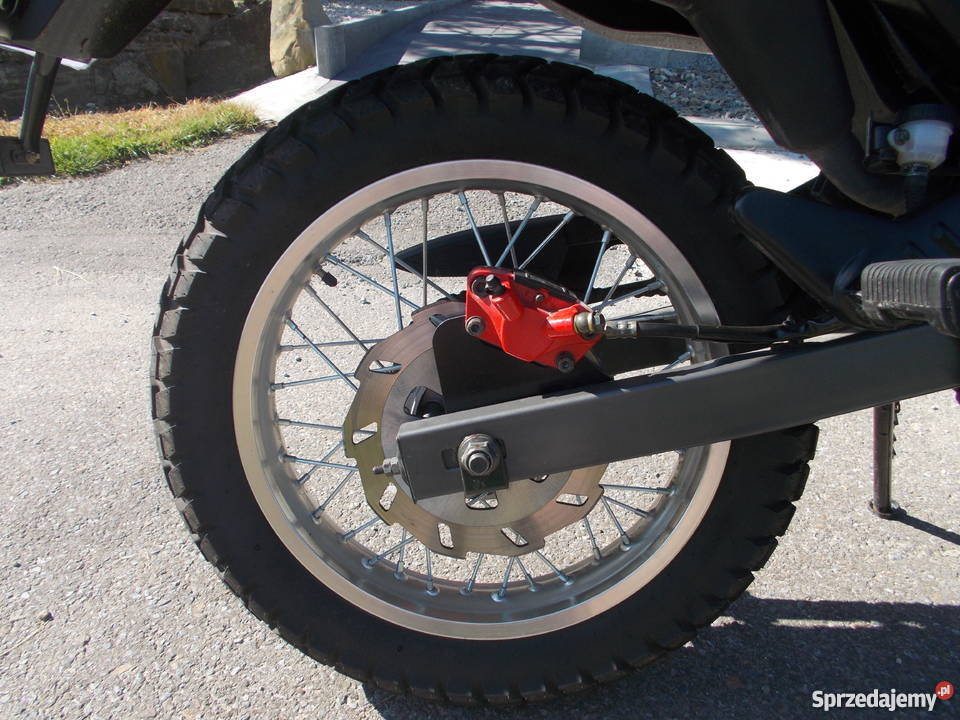 sprzedam prawie nowy motor 125 tx elektryczny starter Gorlice