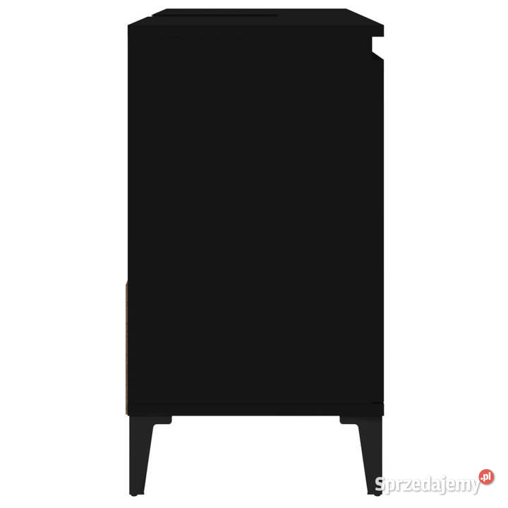 Szafka łazienkowa czarna 65x33x60 materiał mazowieckie Warszawa