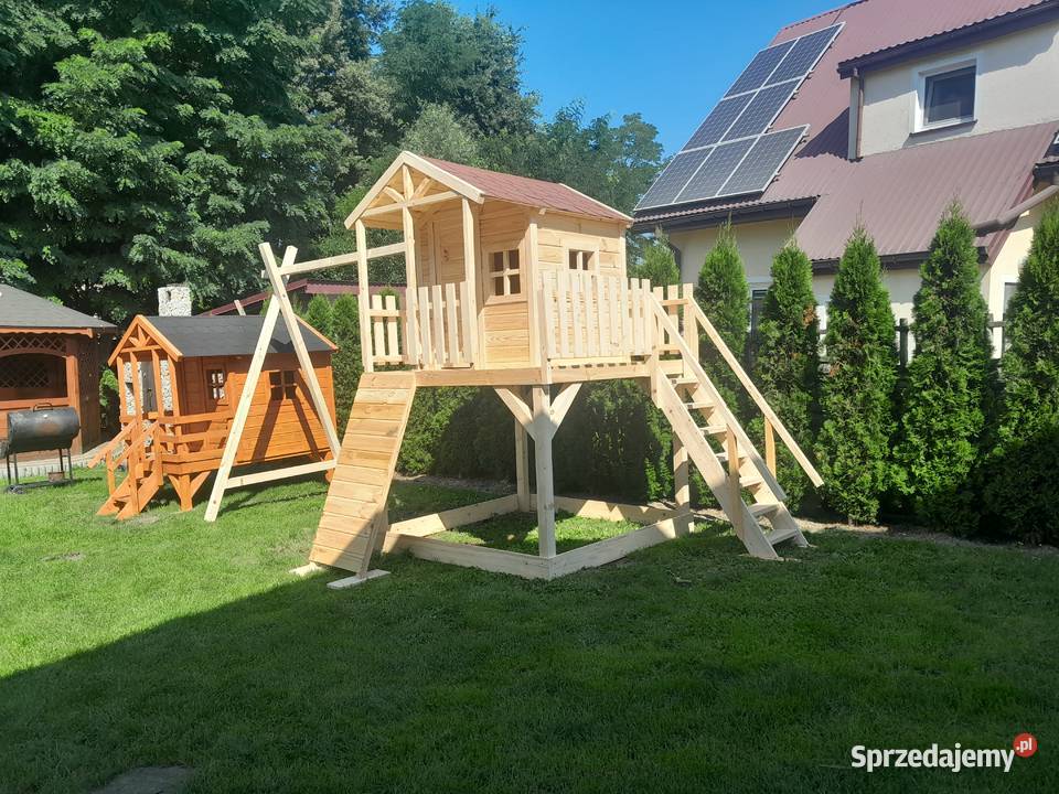 Domek drewniany plac zabaw Straszęcin