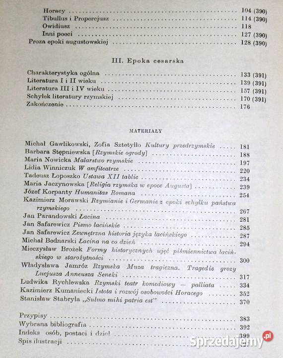 Starożytny Rzym Stanisław Stabryła lubelskie