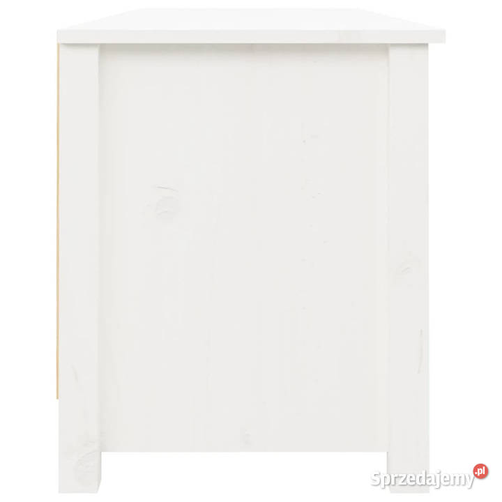 Szafka na buty biała 110x38x455 lite drewno mazowieckie