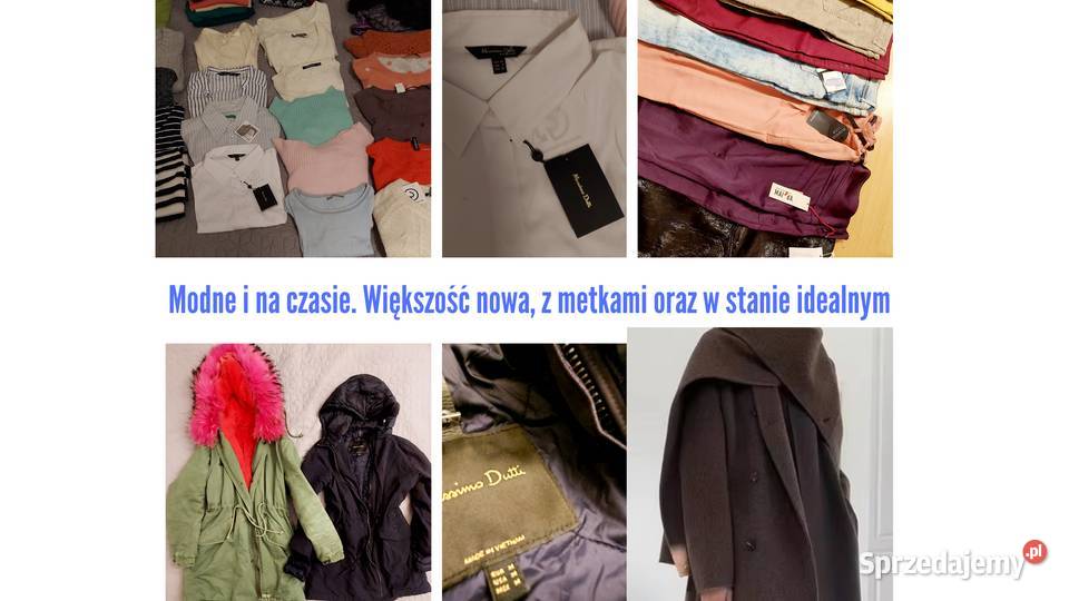 6 sztukaZestaw 378 modnych ubrań i butów CREAM Warszawa