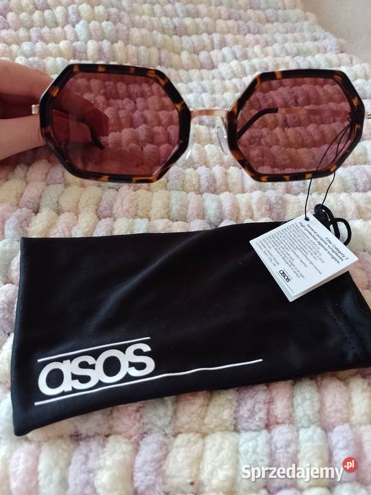 ASOS Okulary przeciwsłoneczne w etui z Londynu Kraków