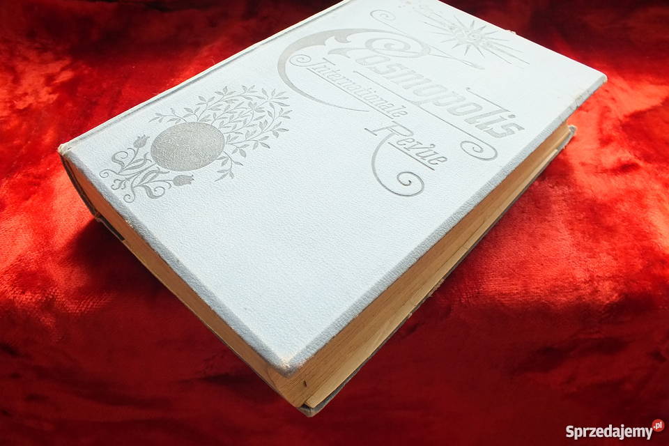 Stara powieść podróżnicza Cosmopolis z 1897 roku Żary