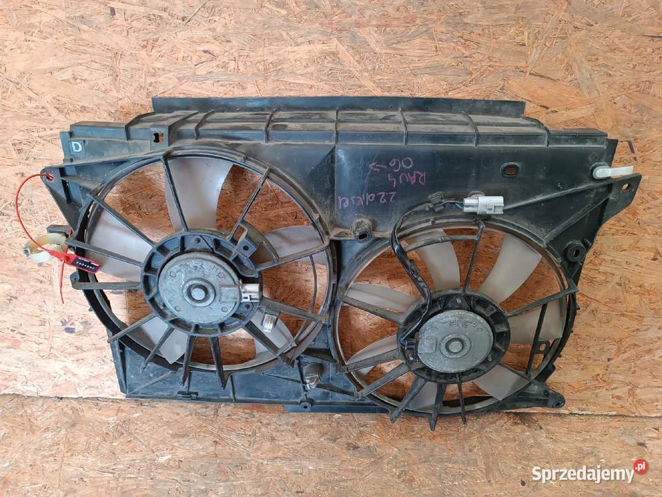 WENTYLATORY CHŁODNICY TOYOTA RAV4 III 22 D4D Nowy Tomyśl