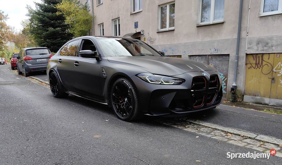 BMW M3 Individual Frozen Black CS 44777km Wrocław