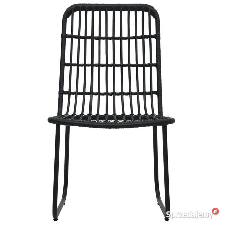 3cz zestaw mebli bistro rattan PE czarny WM48585 Ogród mazowieckie Warszawa