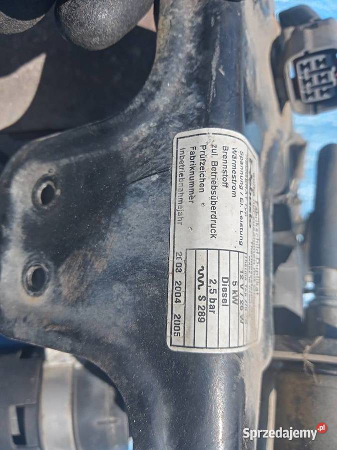 Webasto Piec 20D Mazda 6 GG GY