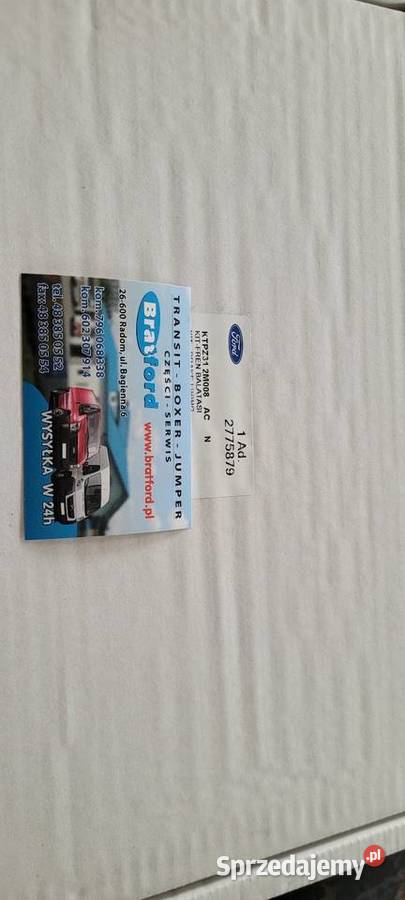 KLOCKI HAMULCOWE FORD CUSTOM 2775879 sprzedam
