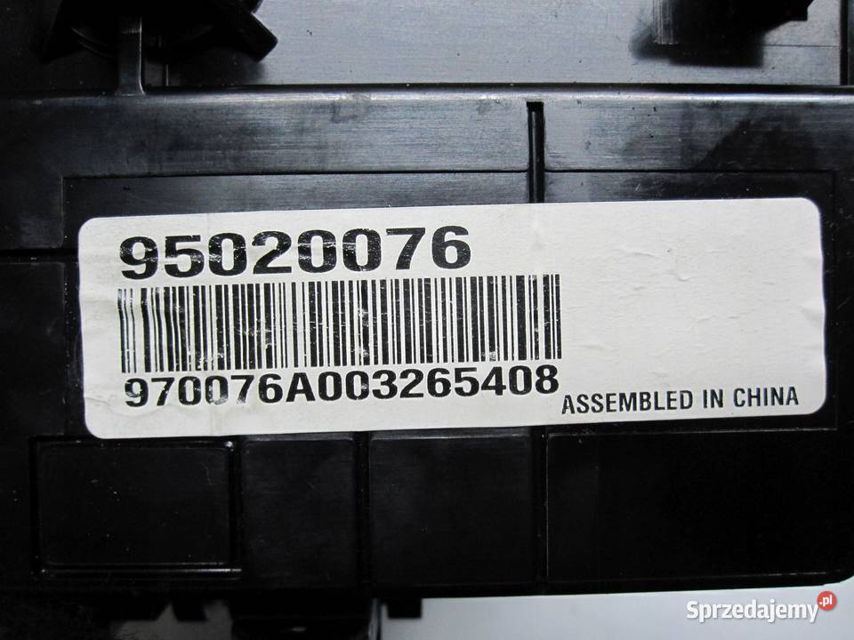 CHEVROLET ORLANDO I 11r panel radia 95020076 Panele sterowania, przełączniki świętokrzyskie sprzedam