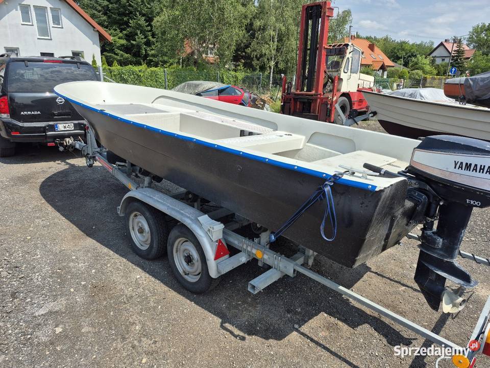 Łódź wędkarska UTTERN 500 z YAMAHA 28 Poznań sprzedam