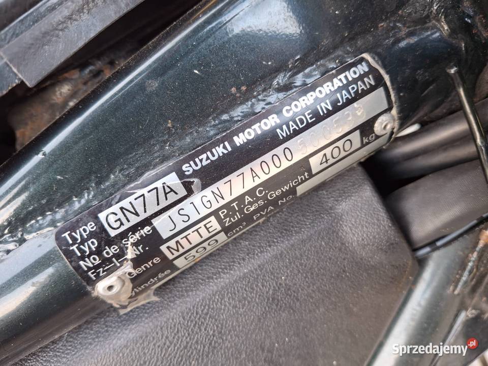 Suzuki Bandit 600N Doinwestowany Białystok sprzedam