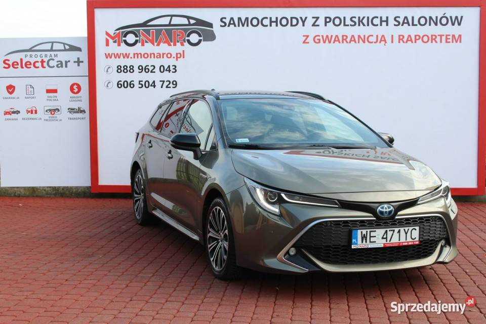 Toyota Corolla SELECTION 18 HYBRID Salon Polska elektrycznie ustawiane fotele kujawsko-pomorskie Włocławek