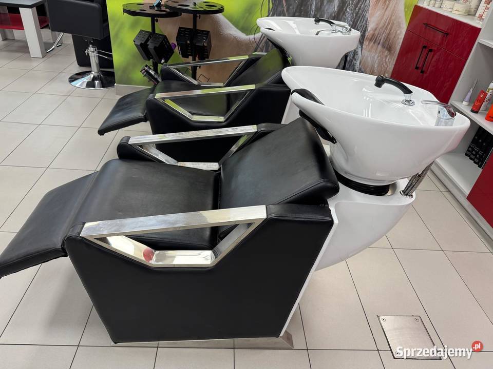 Myjnia fryzjerska z masażem stan Sprzęt i urządzenia do masażu sprzedam