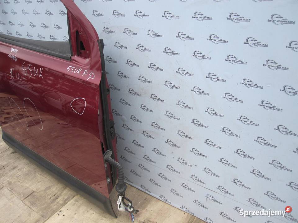 NISSAN QASHQAI I J10 LIFT 11r drzwi prawe przód osobowe